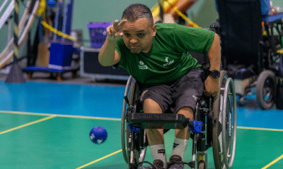 Maciel Santos na Copa do Mundo de Bocha no Canadá