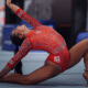 Maria Eduarda Montesino do Flamengo no Troféu Brasil de ginástica artística