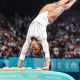 Rebeca Andrade no salto - Campeã mundial voltou a fazer o Yurchenko com dupla pirueta