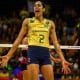 Diana marcou 11 pontos na vitória de virada sobre a República Dominicana (Volleyball World)