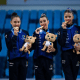 A ginástica rítmica Campeonato Pan-Americano Júnior e Beatriz Vieira