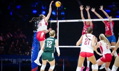 Polônia domina a República Tcheca e segue invicta na VNL feminina