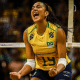 Tainara foi a maior pontuadora do jogo contra a República Dominicana com 20 acertos